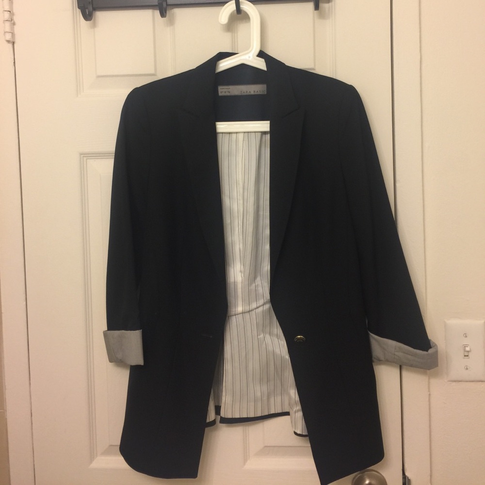 Zara Black Blazer- S