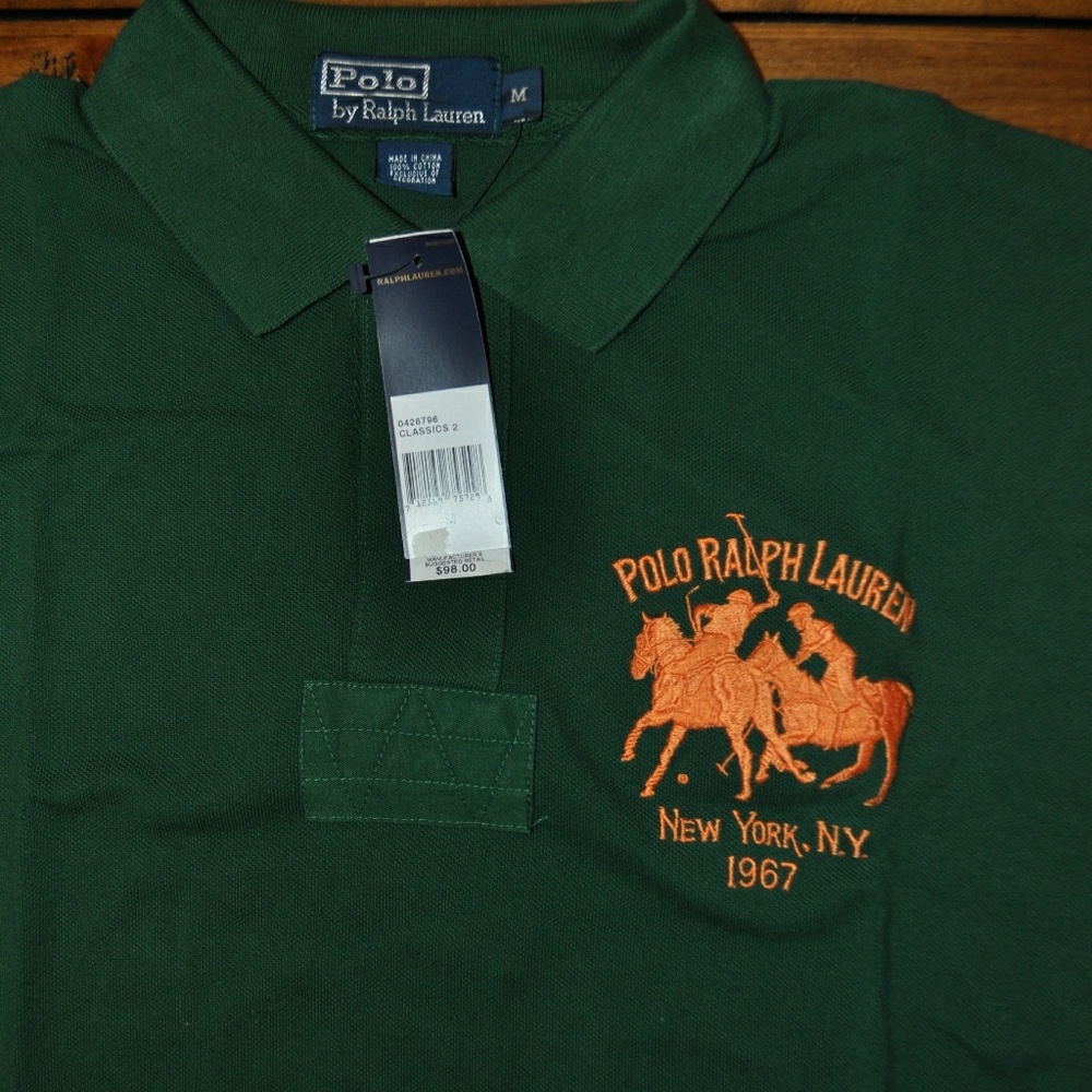 Polo Ralph Lauren classic fit SS mesh, dual pony