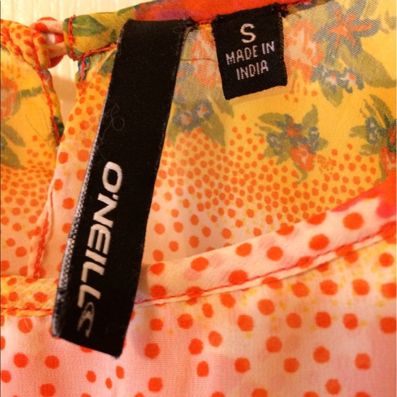 ❤️SOLD❤️O'Neill Flowy multi print sundress - Picture 6 of 6