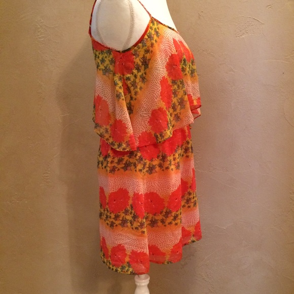 ❤️SOLD❤️O'Neill Flowy multi print sundress - Picture 5 of 6