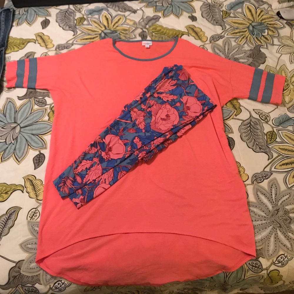 Spring / Summer TC LulaRoe outfit.