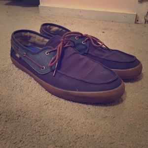 Navy Blu Surf Vans Size 9 Good Condition Nrml wear