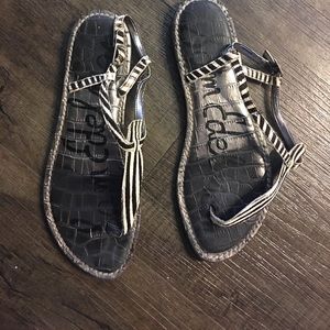 Sam Edelman Zebra Sandals