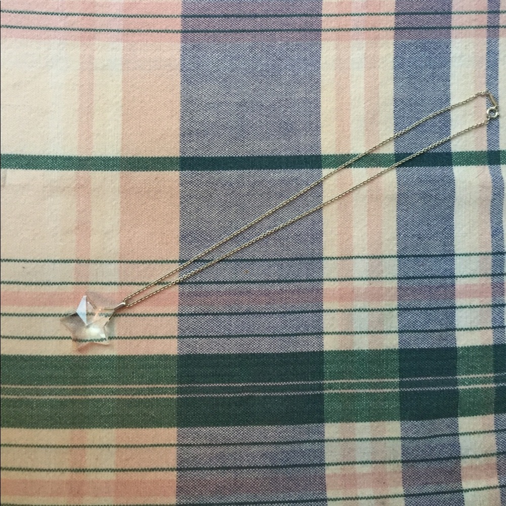 Tiffany & Co Rock Crystal Star necklace