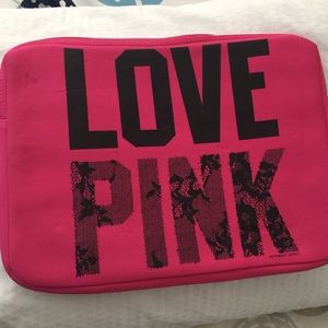 VS Pink Laptop Case