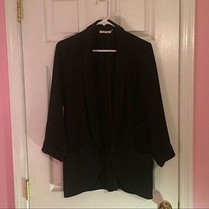 Lush Black Blazer Size Small!