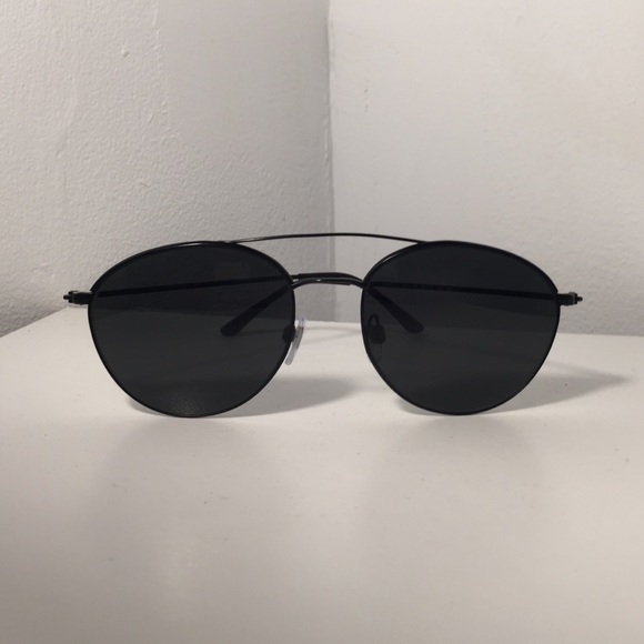 Giorgio Armani unisex black sunglasses main image 4