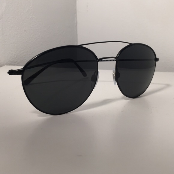 Giorgio Armani unisex black sunglasses