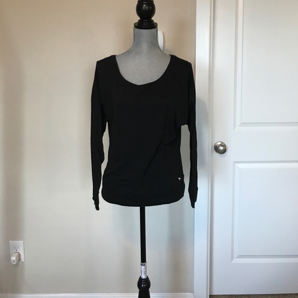 Victoria's Secret scoop neck long sleeve shirt - Picture 1 of 4