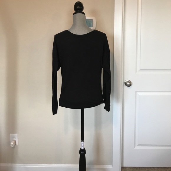 Victoria's Secret scoop neck long sleeve shirt - Picture 2 of 4