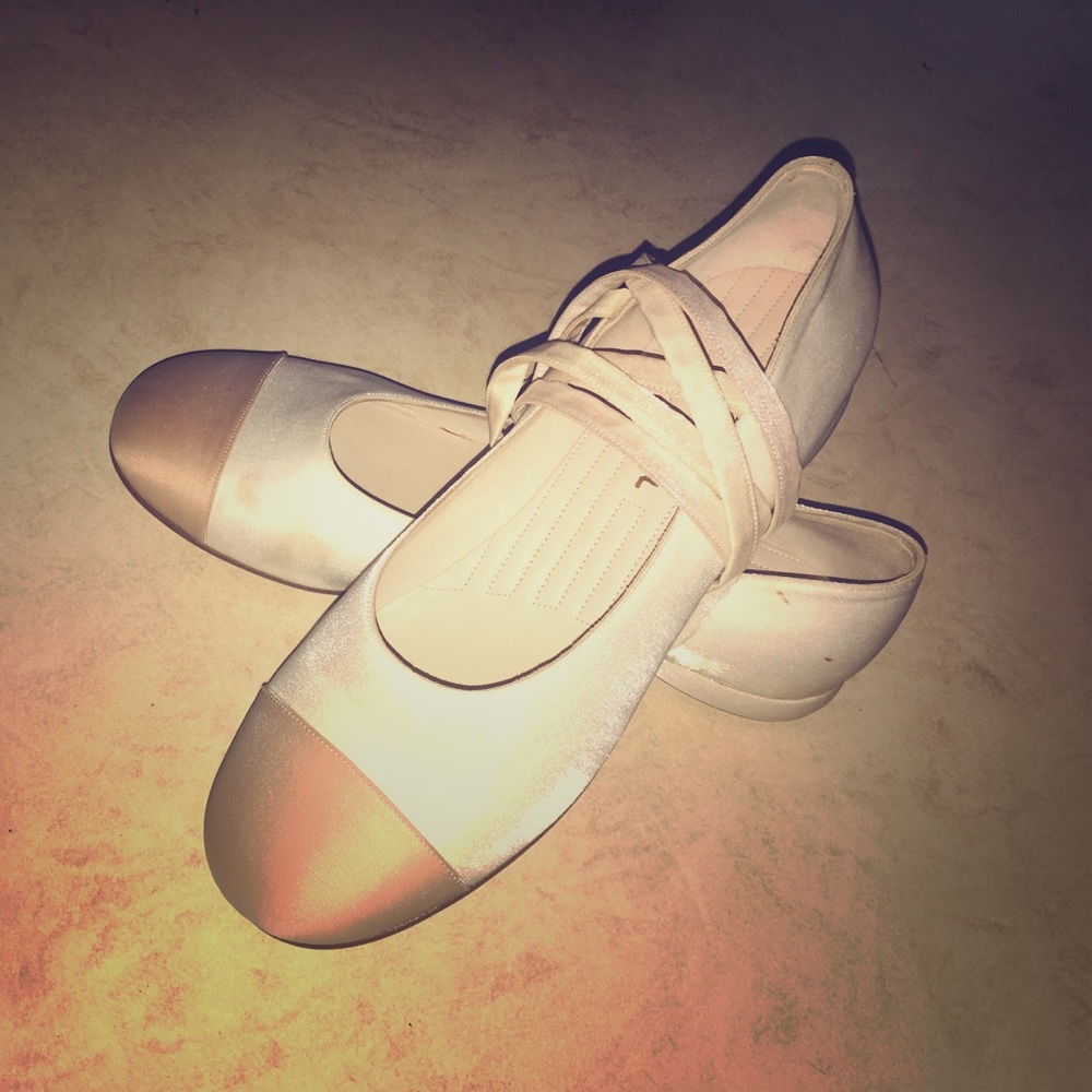 Authentic Chanel ballet shoes