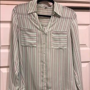 Express Button Down Blouse