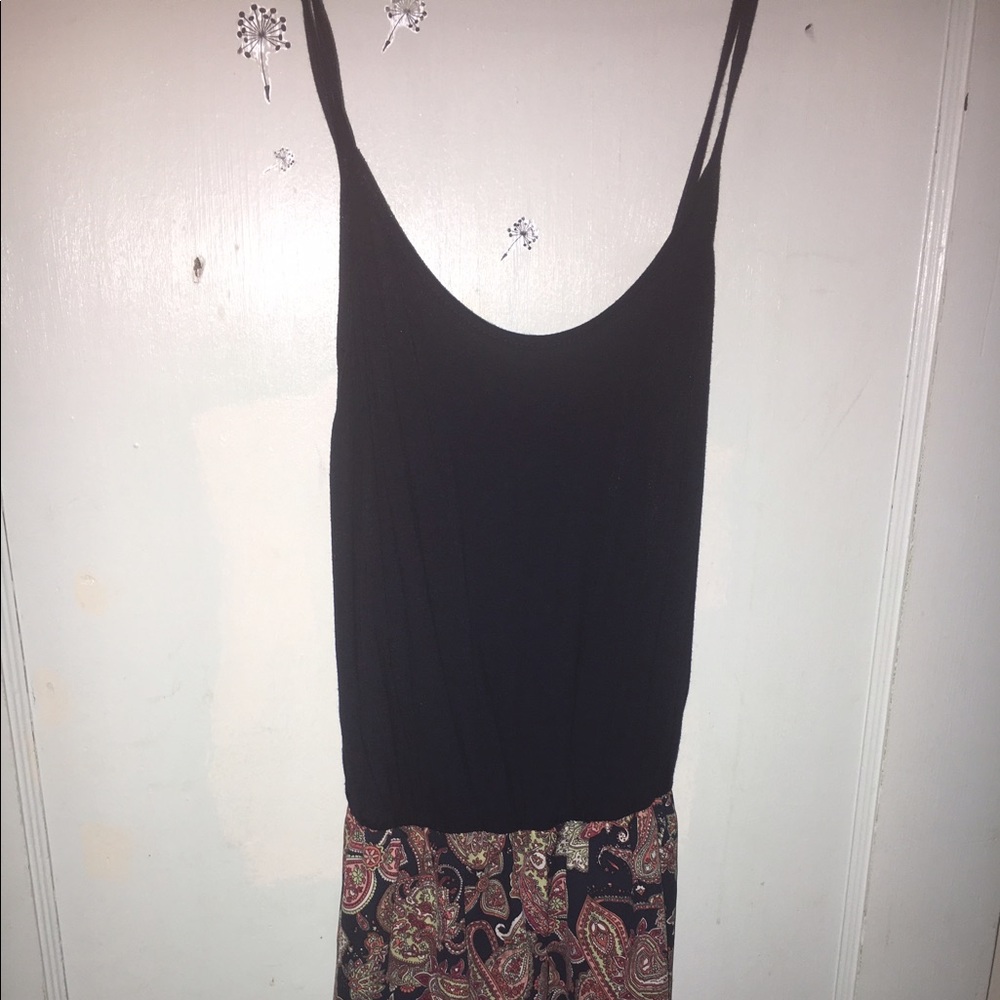 Blue and Paisley romper