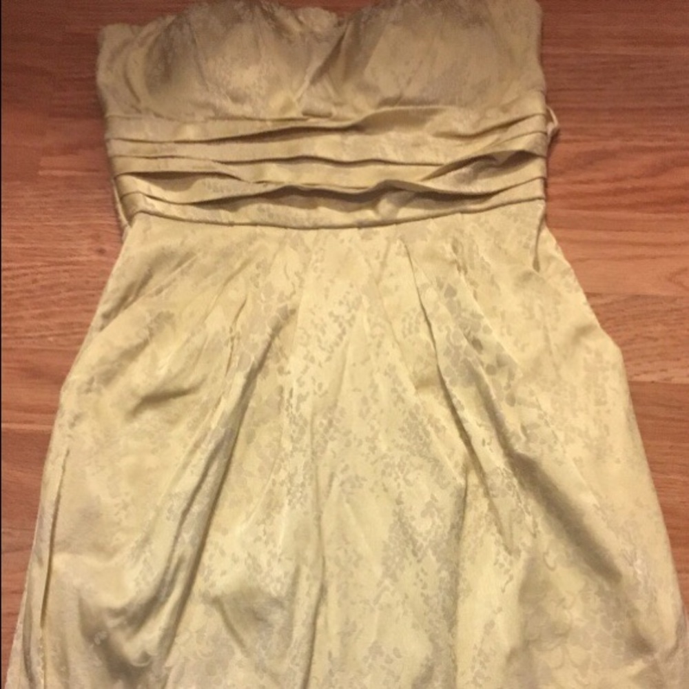 Golden Flower Dress