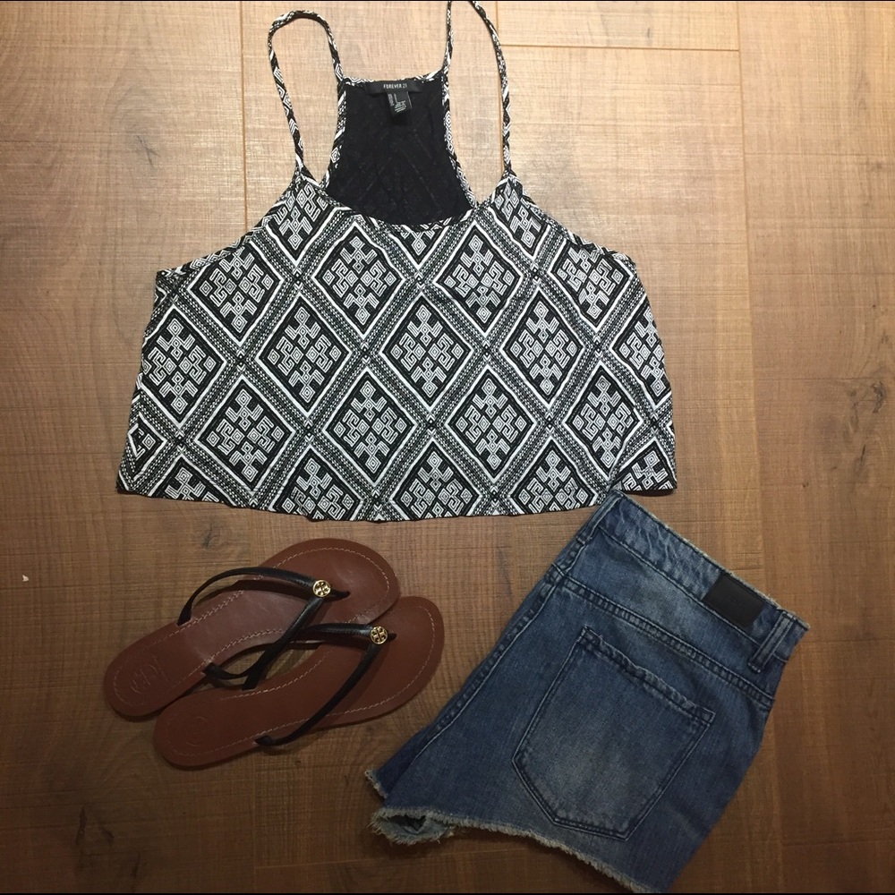 Forever 21 Crop Flow Tank ✨