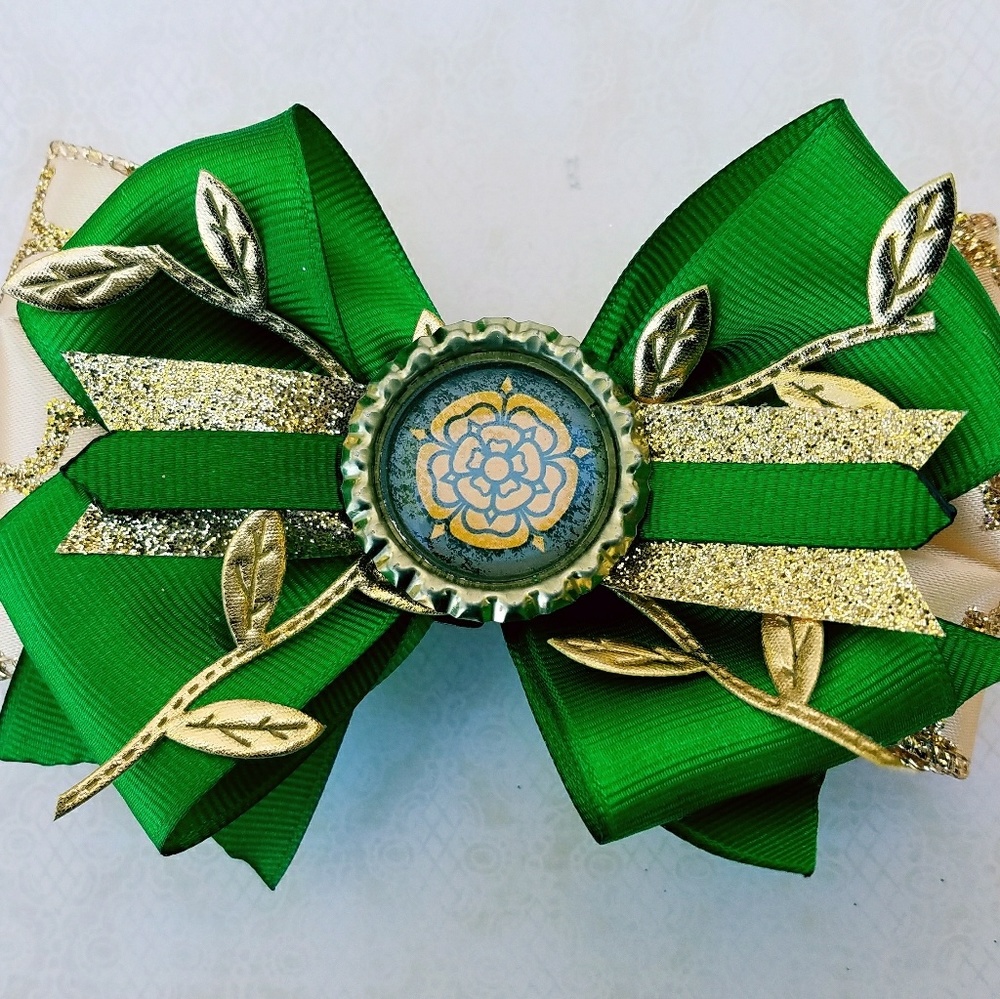 Game Of Thrones House Tyrell Hair Bow Growing