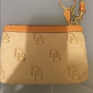 Dooney and Burke key wristlet