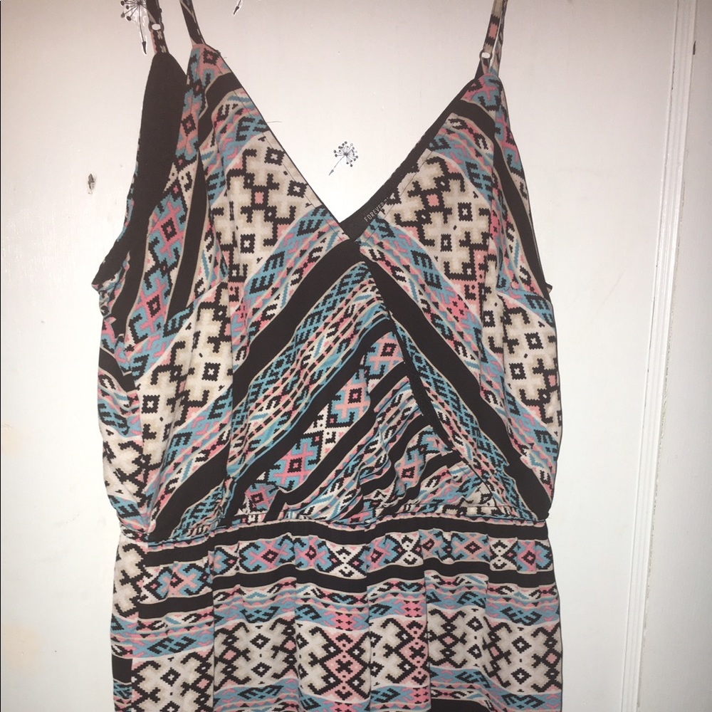 Tribal Print Romper
