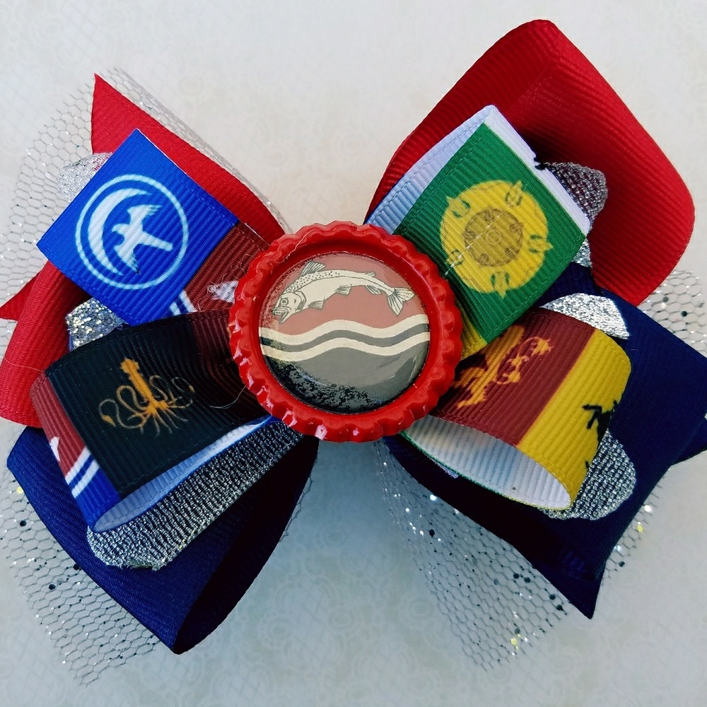 Game Of Thrones House Tully Hair Bow