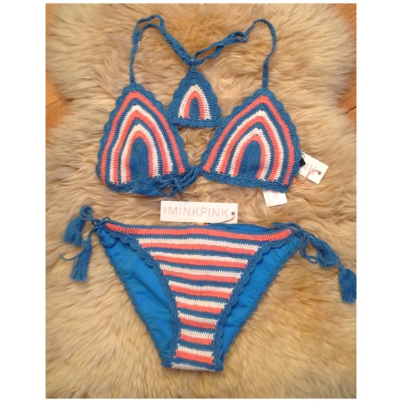 MINKPINK Other - MINKPINK CROCHET BIKINI