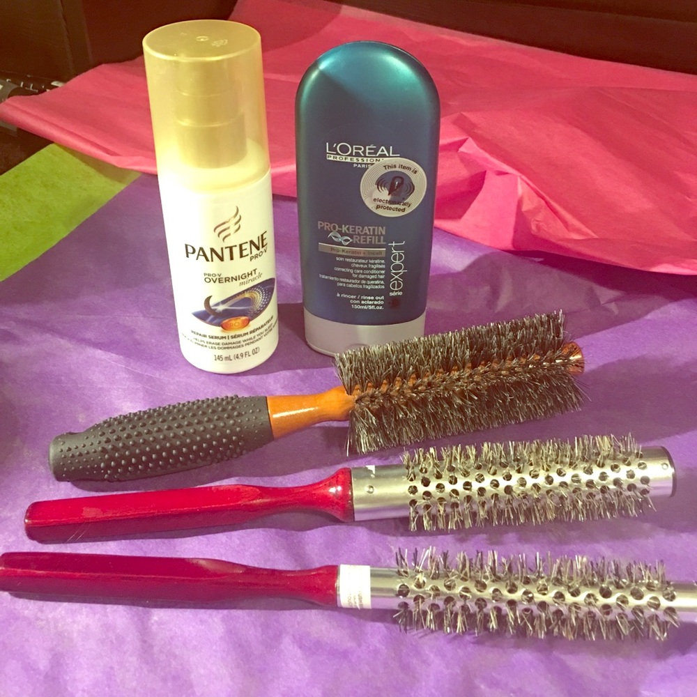 Spornette/Comare Brushes with Keratin/Serum Tx💁🏻