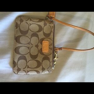 Coach wristlet