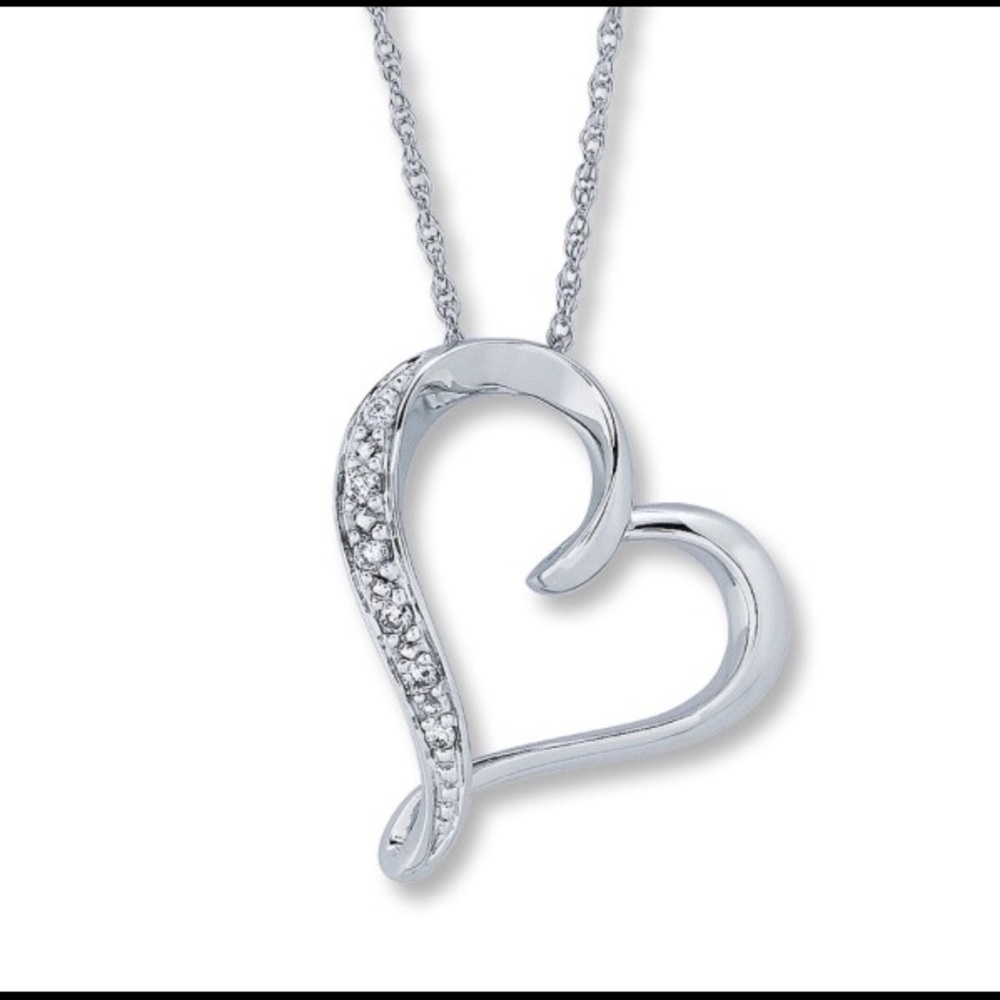 Jared The Galleria of Jewelry: Heart necklace