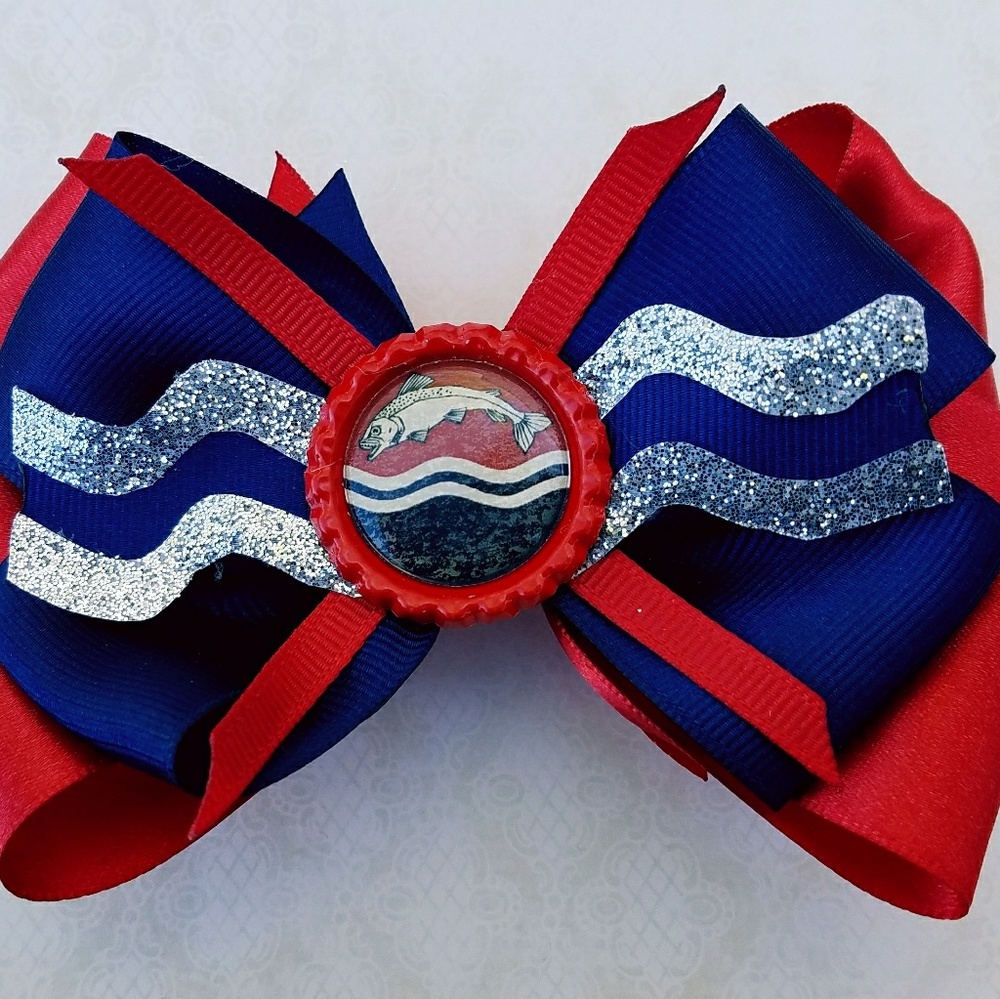 Game Of Thrones House Tully Hair Bow