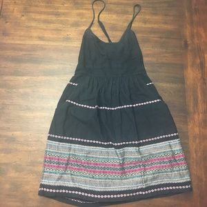 Black skater dress