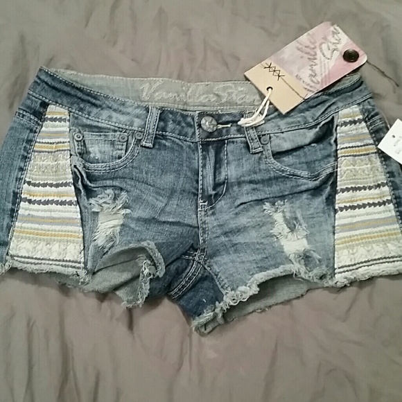 Vanilla Star Pants - Jean short shorts
