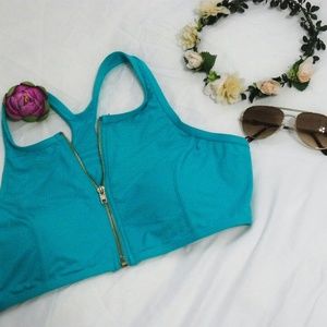 High Neck Bikini Top