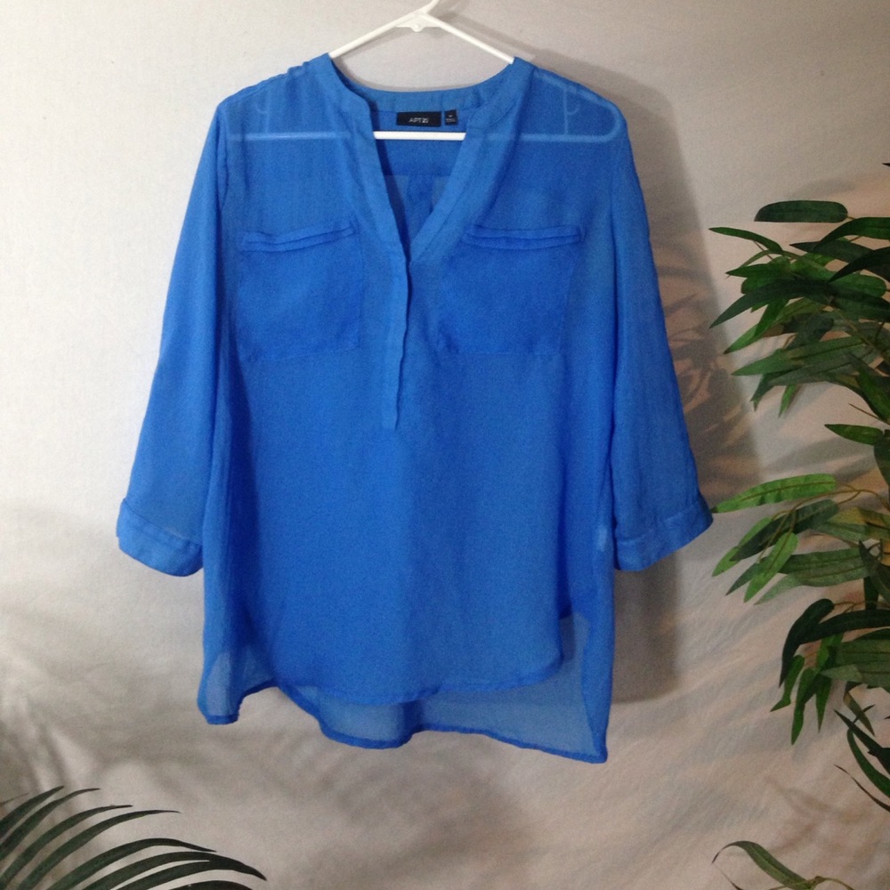 Apt 9 mesh top