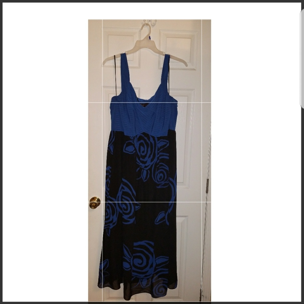 Pretty Blue and black dress