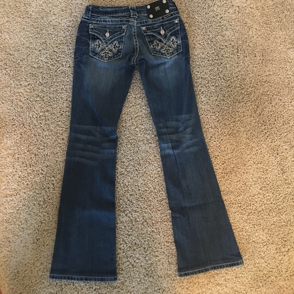 Miss me rhinestone embellished bootcut jeans - Picture 2 of 4