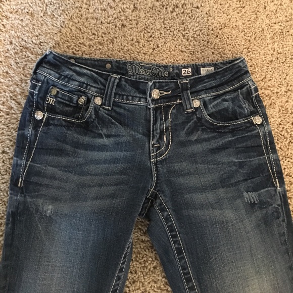 Miss me rhinestone embellished bootcut jeans - Picture 4 of 4