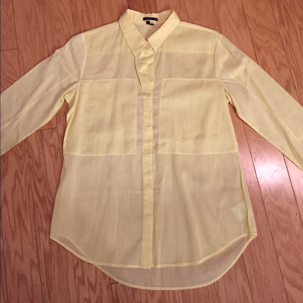 Yellow Theory Button Down - image 1