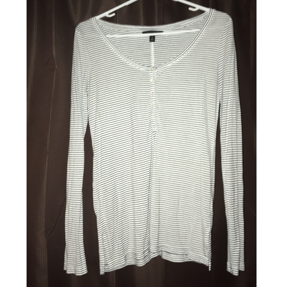Black & White Striped Shirt