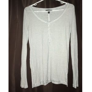 Black & White Striped Shirt