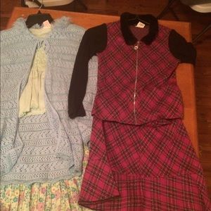 3 outfits girls size 10