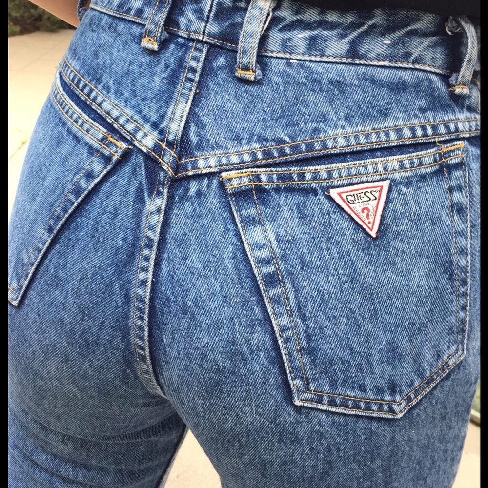 Vintage high waist guess jeans