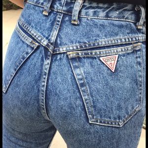 Vintage high waist guess jeans