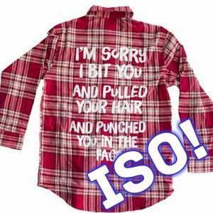 ***ISO*** Cakeworthy Apology Flannel