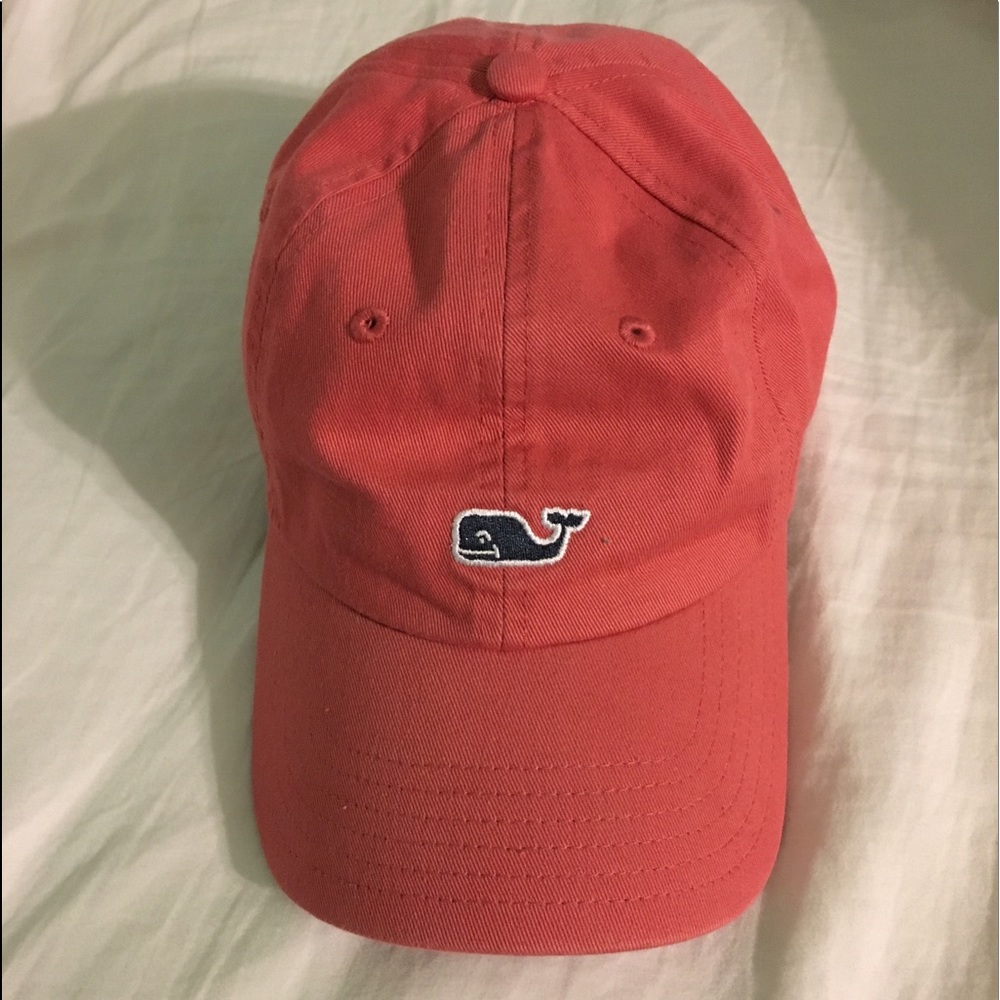 Red and Navy Vineyard Vines Hat