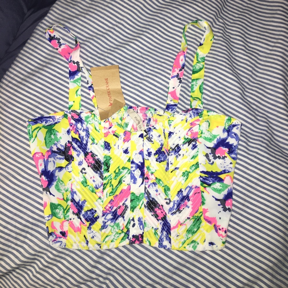 Bright Summer Crop Top