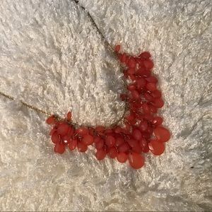 Beautiful pink/coral necklace