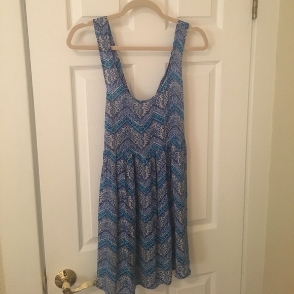Blue baby doll dress - Picture 1 of 2