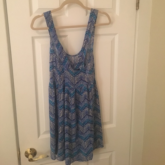 Blue baby doll dress - Picture 2 of 2