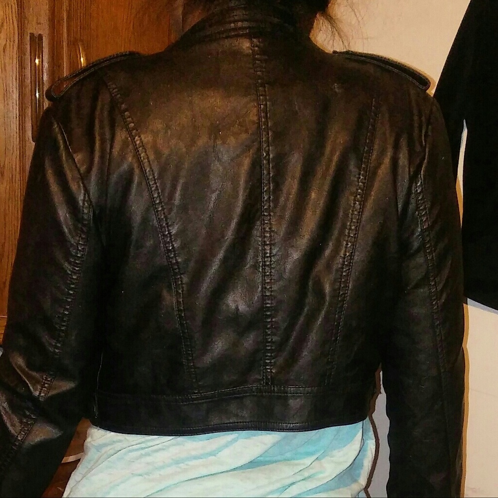 Guess leather jacket