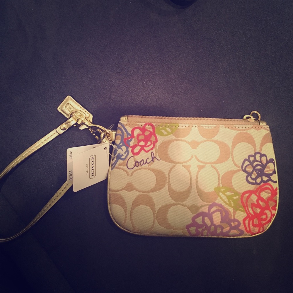 Coach wristlet