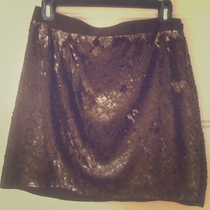 Haute hippie sequence mini skirt
